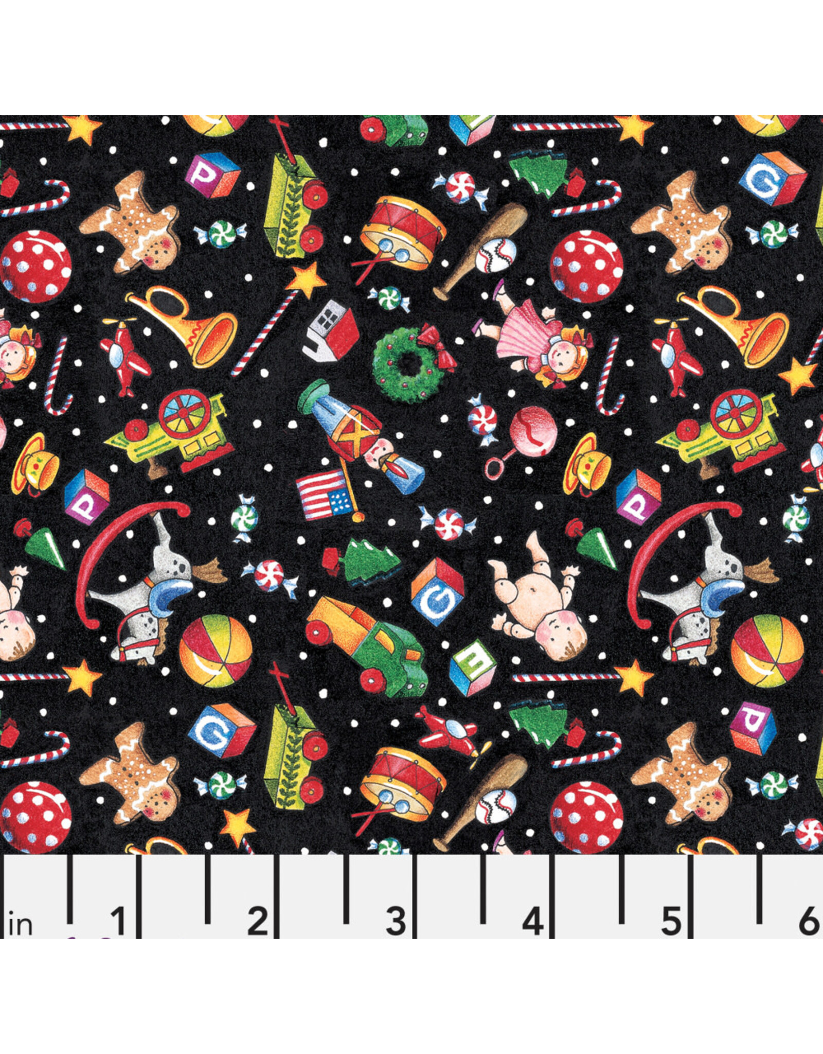 Christmas Collection So Much Joy, Santas Toys in Multi, Dinner Napkin
