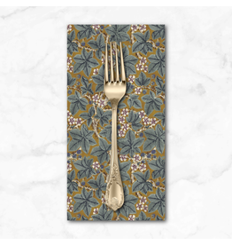 PD's William Morris Collection Morris & Co, Red House, Bramble in Sunflower, Dinner Napkin