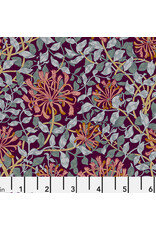 PD's William Morris Collection Morris & Co, Red House, Small Honeysuckle in Mulberry, Dinner Napkin