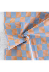 Fableism Checkmate, Checkers in Fjord, Fabric Half-Yards