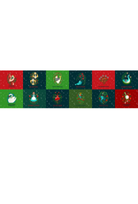 Cori Dantini 12 Days of Christmas, Christmas Days,  12" Panel