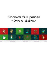 Cori Dantini 12 Days of Christmas, Christmas Days,  12" Panel