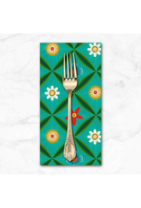 Christmas Collection 12 Days of Christmas, Meadow Daydreams in Jade, Dinner Napkin