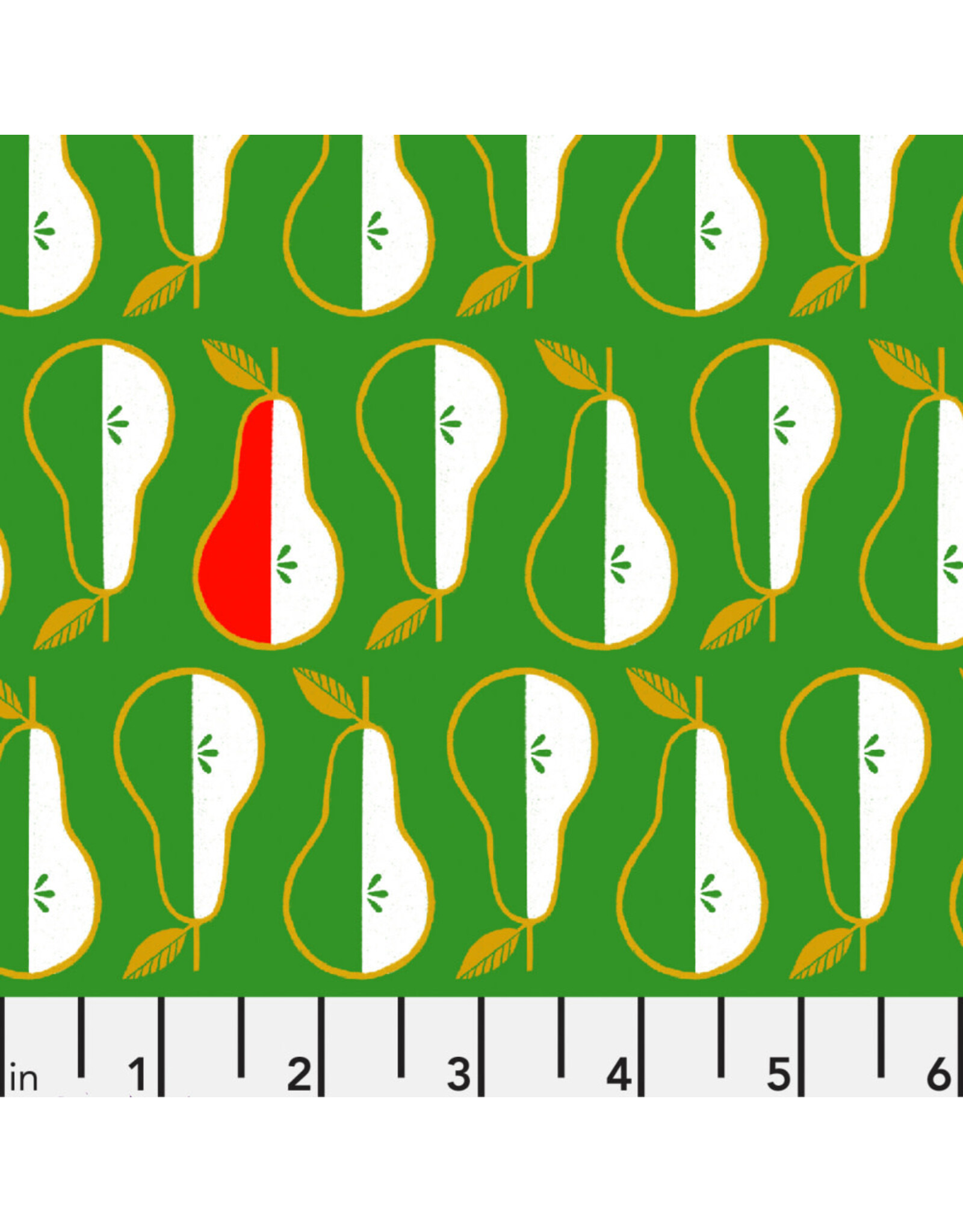 Cori Dantini 12 Days of Christmas, Pears in Pear, Fabric Half-Yards