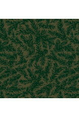 Martha Negley Holly Day, Evergreen in Green, Fabric Half-Yards
