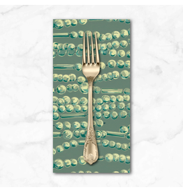 Christmas Collection Holly Day, Garland in Green, Dinner Napkin