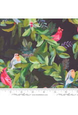 Moda Love and Cheer, Garland in Coal, Fabric Half-Yards Moda Love and Cheer, Garland in Coal, Fabric Half-Yards