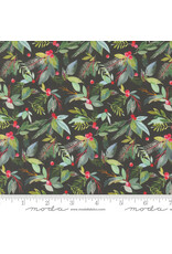Moda ON SALE - 5 YARD CUT - Love and Cheer, Greenery in Evergreen