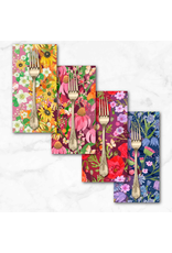 PD's Moda Collection Superbloom, Wildflowers Ombre in Jewel, Dinner Napkin