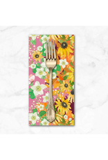 PD's Moda Collection Superbloom, Wildflowers Ombre in Jewel, Dinner Napkin