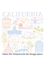 Cedar O'Reilly CALIFORNIA  Embroidery Sampler Kit