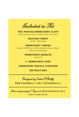 Cedar O'Reilly CALIFORNIA  Embroidery Sampler Kit