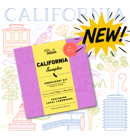 Cedar O'Reilly CALIFORNIA  Embroidery Sampler Kit