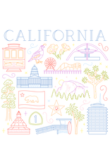 Cedar O'Reilly CALIFORNIA Sampler  Embroidery Floss - Set of Nine  8.75 yard skeins