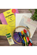 Cedar O'Reilly CALIFORNIA  Embroidery Sampler Kit