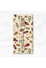 PD's Clothwork's Collection Backyard BBQ, Food in Light Khaki, Dinner Napkin