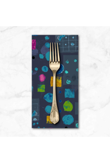 PD's Marcia Derse Collection Marble Run, Marble Run in Deep Space, Dinner Napkin