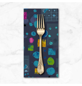 PD's Marcia Derse Collection Marble Run, Marble Run in Deep Space, Dinner Napkin