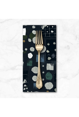 PD's Marcia Derse Collection Marble Run, Marble Run in Midnight, Dinner Napkin