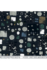 PD's Marcia Derse Collection Marble Run, Marble Run in Midnight, Dinner Napkin