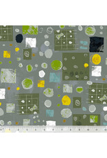 PD's Marcia Derse Collection Marble Run, Marble Run in Steely Gray, Dinner Napkin