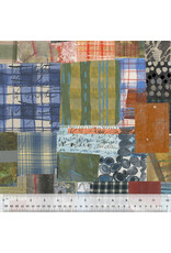 Marcia Derse Cotton Canvas, Sketchbook 21, Picnic Grounds in Multi, Fabric Half-Yards