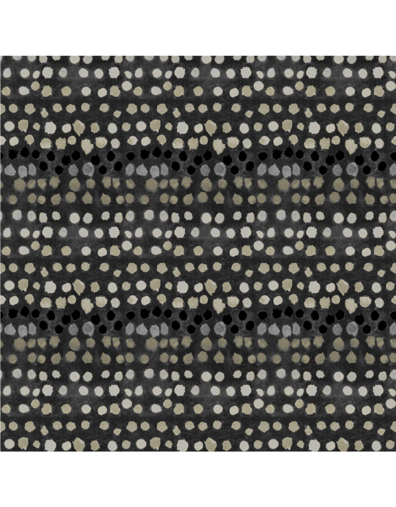 Marcia Derse Sketchbook 21, Paint Pots in Squid Ink, Fabric Half-Yards