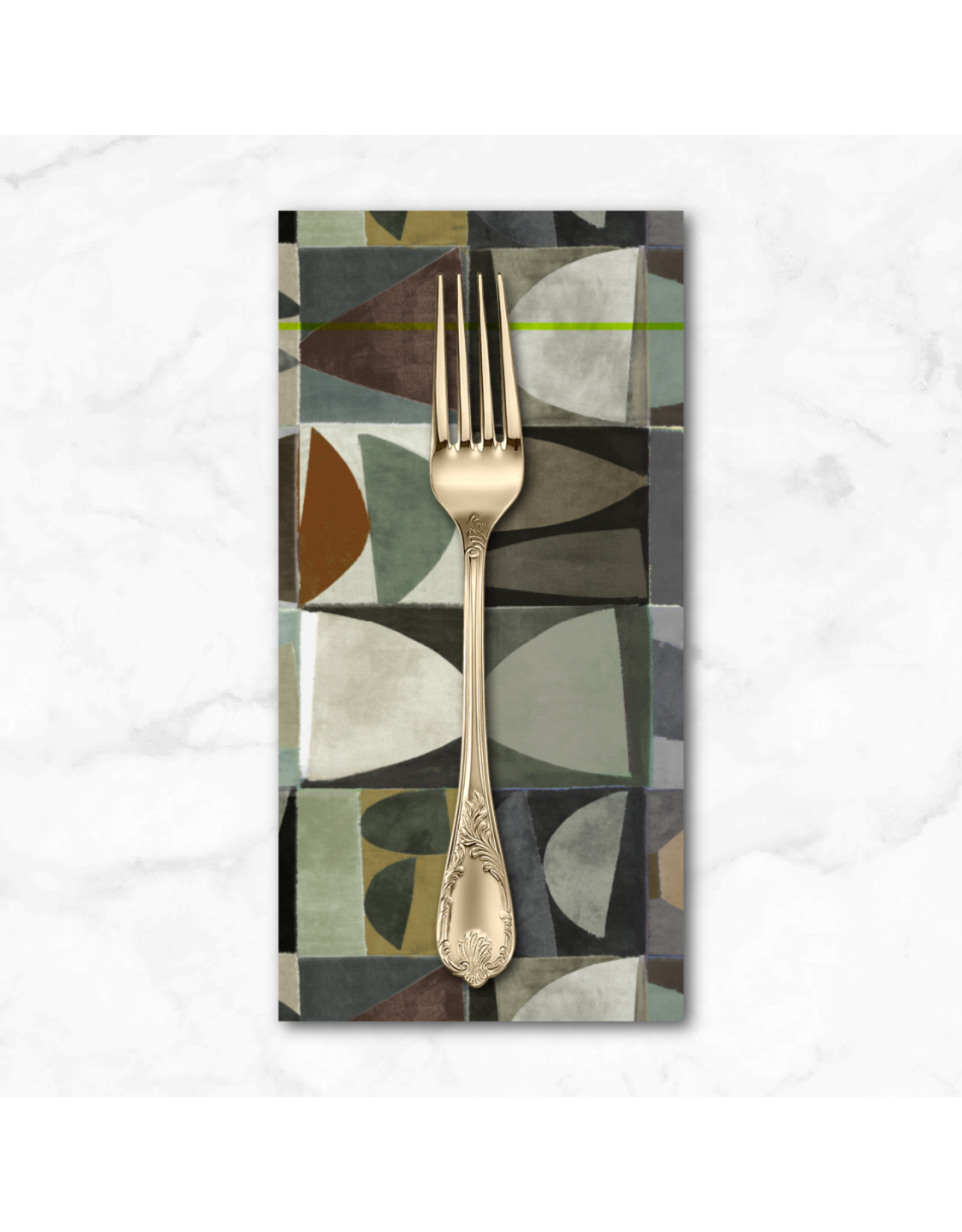 PD's Marcia Derse Collection Sketchbook 21, Petite Palette Stacks in Baked Clay, Dinner Napkin