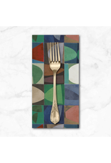 PD's Marcia Derse Collection Sketchbook 21, Petite Palette Stacks in Forest View, Dinner Napkin