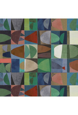 Marcia Derse Sketchbook 21, Petite Palette Stacks in Forest View, Fabric Half-Yards