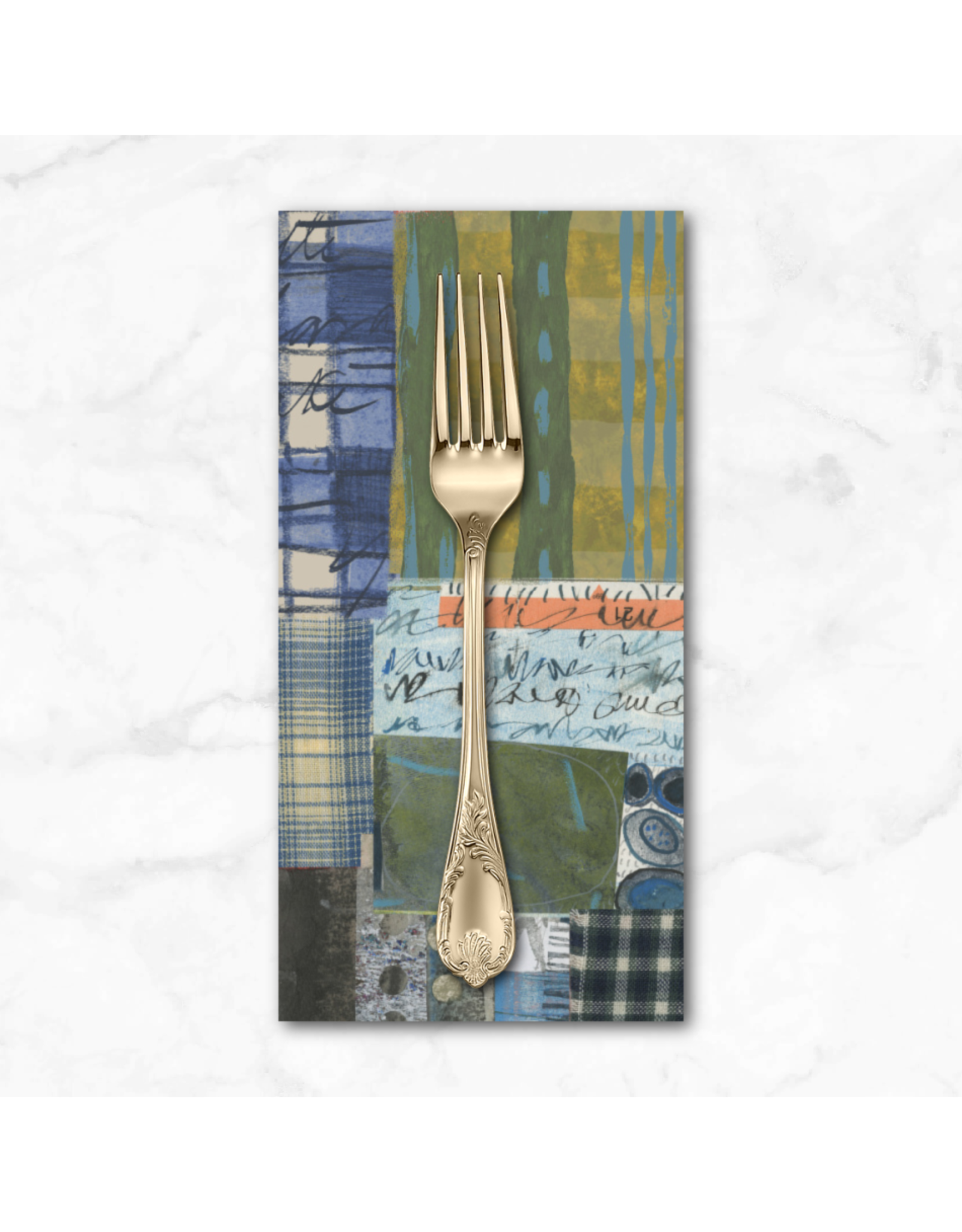 PD's Marcia Derse Collection Sketchbook 21, Picnic Grounds in Multi, Dinner Napkin