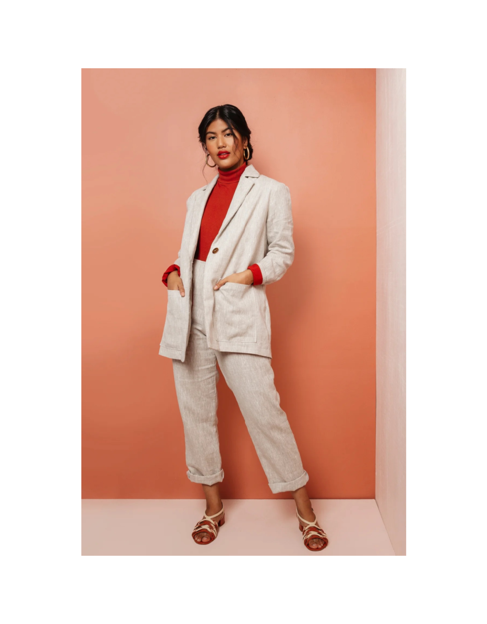 Friday Pattern Company The Heather Blazer Pattern