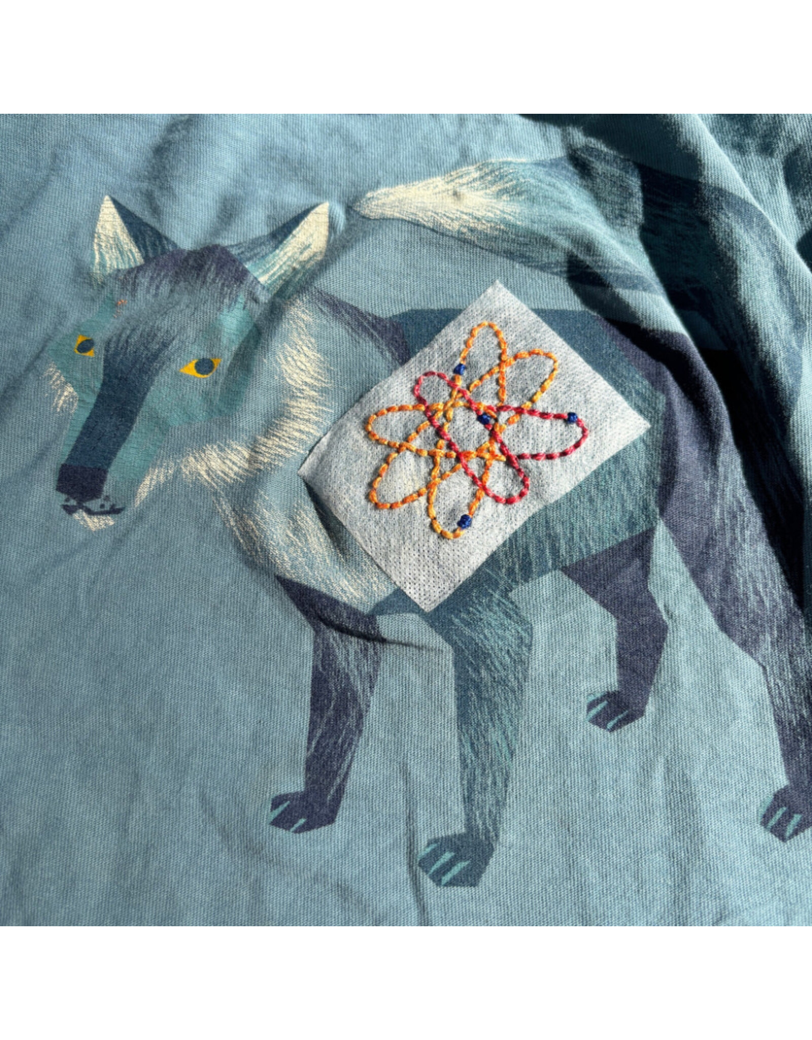 Dropcloth Samplers Solar System, Stick and Stitch Embroidery Stickers