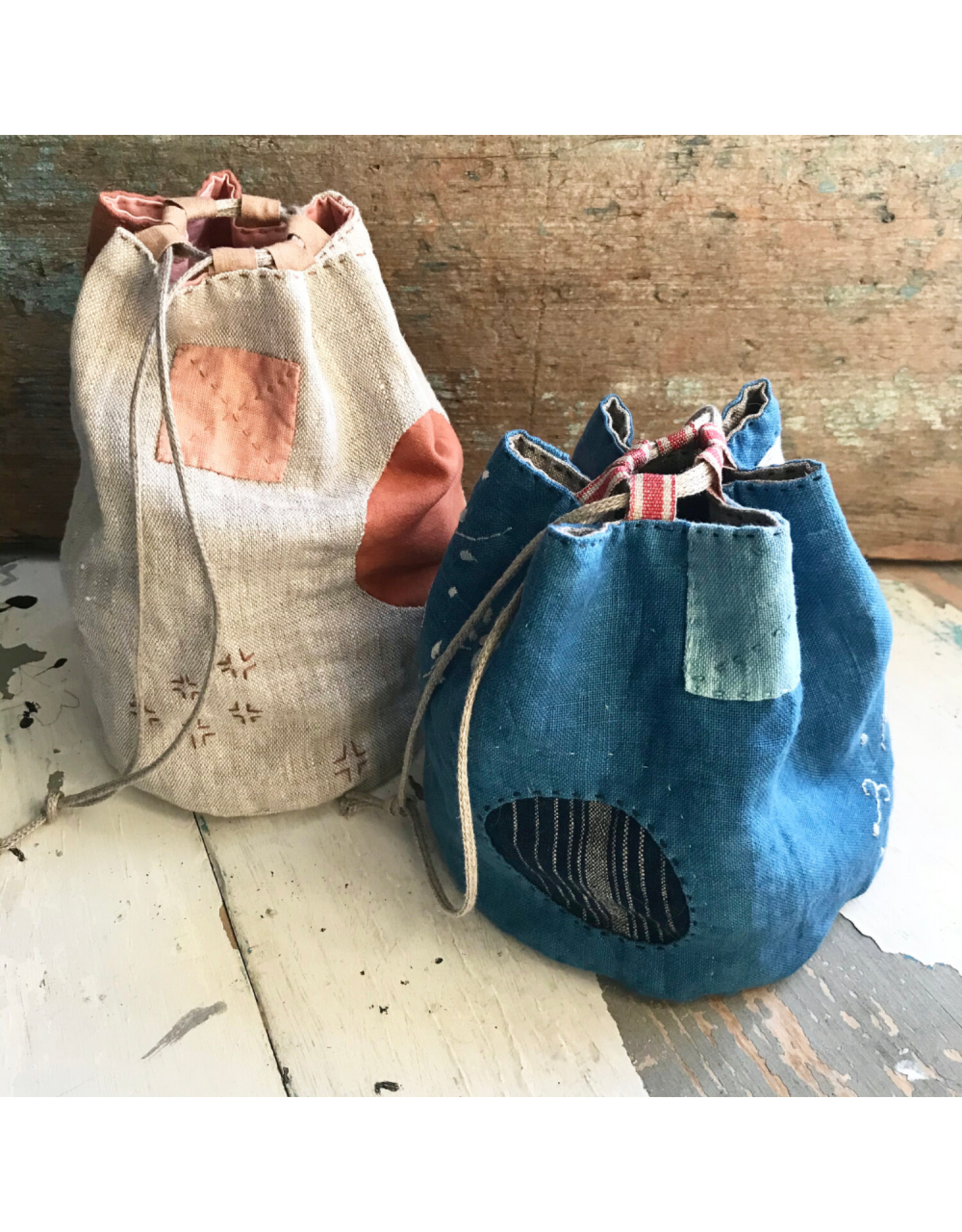 kzstevens ON ORDER-Hand Stitched Round Bottom Bag Pattern
