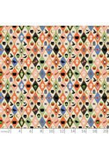PD's Rifle Paper Co Collection Halloween II, Halloween Argyle in Multi, Dinner Napkin