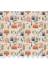 PD's Rifle Paper Co Collection Halloween II, Halloween Night in Linen Colorway, Dinner Napkin