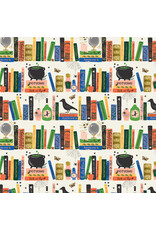 Rifle Paper Co. Halloween II, Spellbound in Cream with Metallic, Fabric Half-Yards