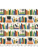 Rifle Paper Co. Halloween II, Spellbound in Cream with Metallic, Fabric Half-Yards
