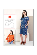 Liesl + Co Gelato Blouse + Dress Pattern
