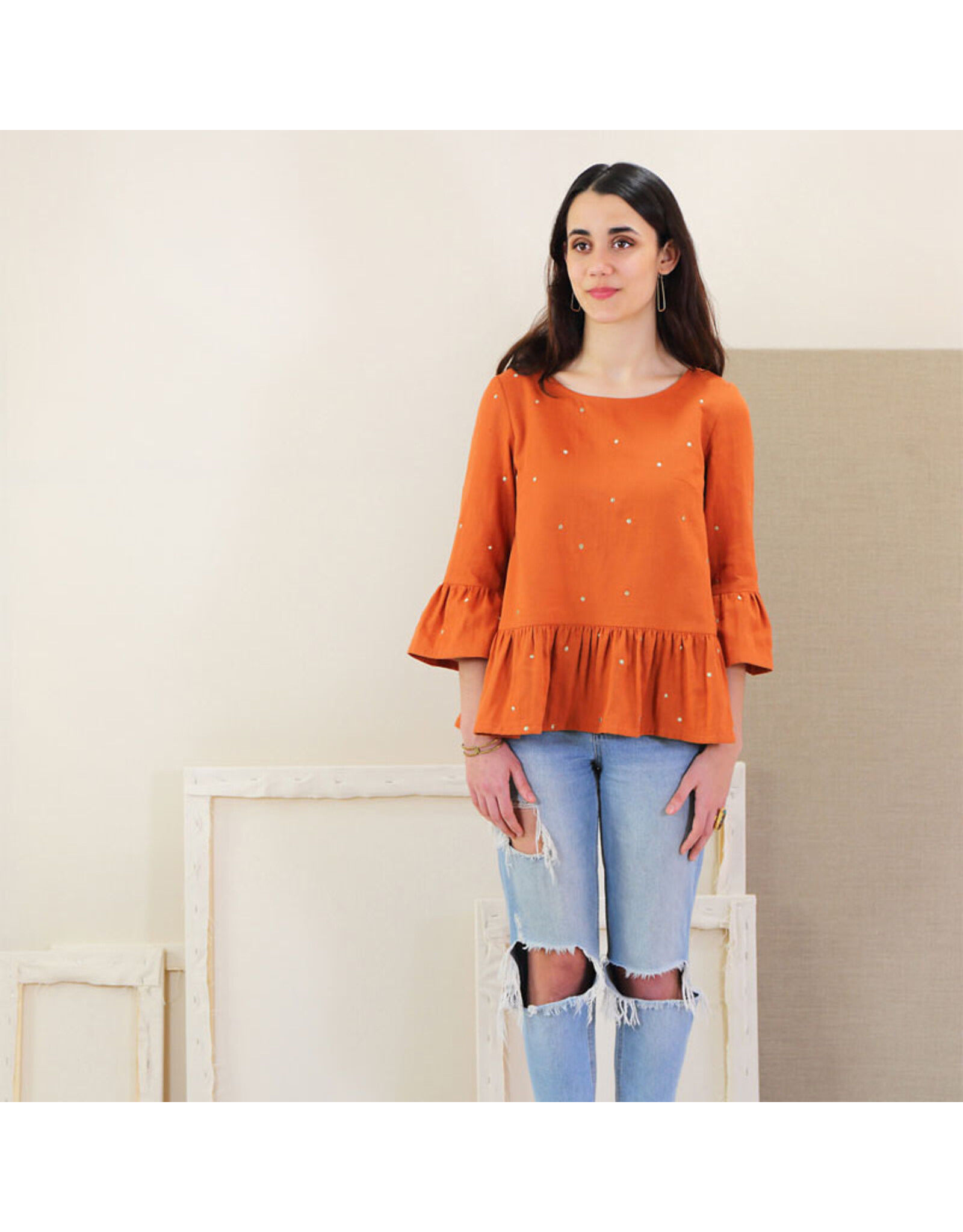 Liesl + Co Gelato Blouse + Dress Pattern