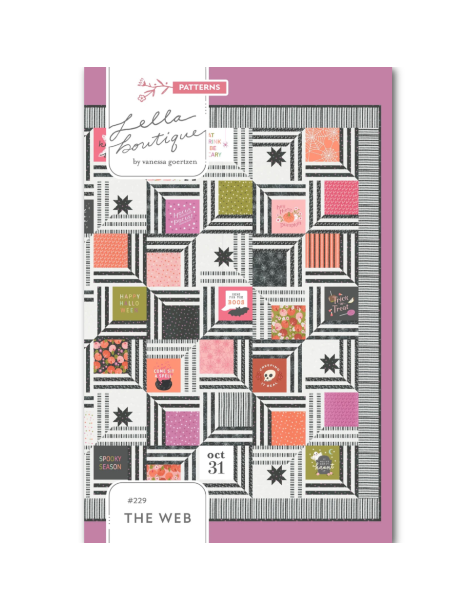 Lella Boutique The Web Quilt Pattern from Lella Boutique