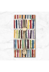 PD's Marcia Derse Collection Marble Run, Stick Stacks in Sea Salt, Dinner Napkin