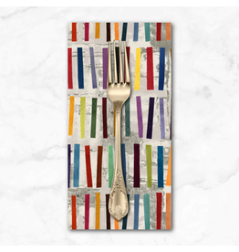 PD's Marcia Derse Collection Marble Run, Stick Stacks in Sea Salt, Dinner Napkin