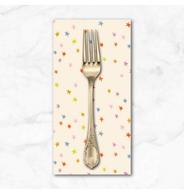 PD's Ruby Star Society Collection Starry in Multi, Dinner Napkin