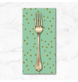 PD's Ruby Star Society Collection Starry New in Moss, Dinner Napkin