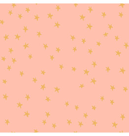 Alexia Abegg Starry New in Peach, Fabric Half-Yards