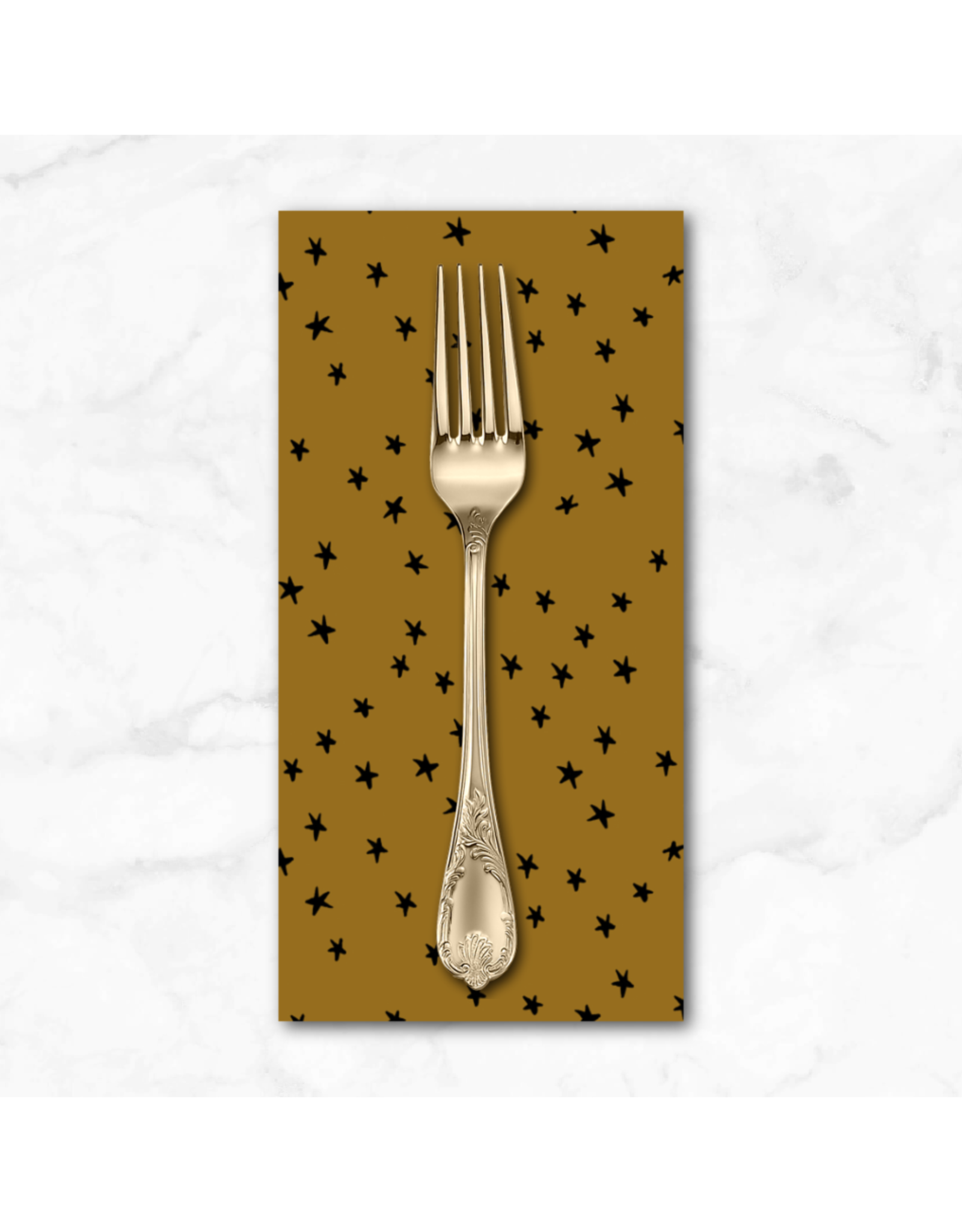 PD's Ruby Star Society Collection Starry New in Suede, Dinner Napkin