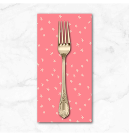 PD's Ruby Star Society Collection Starry New in Watermelon, Dinner Napkin