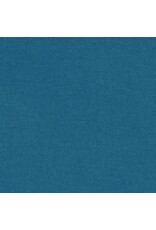 Robert Kaufman Brussels Washer in Ocean, Linen Rayon Blend, Fabric Half-Yards