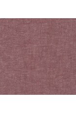 Robert Kaufman Brussels Washer Yarn Dye in Plum, Linen Rayon Blend, Fabric Half-Yards